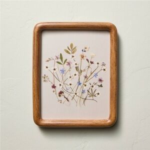 8"x10" Pressed Wildflowers Framed Wall Art-Hearth &Hand Magnolia
